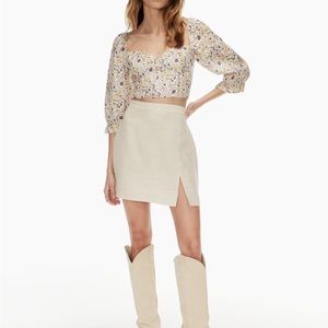 Wilfred Patio Linen Skirt